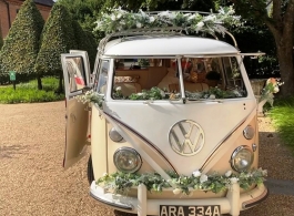 VW Campervan for weddings in Southsea